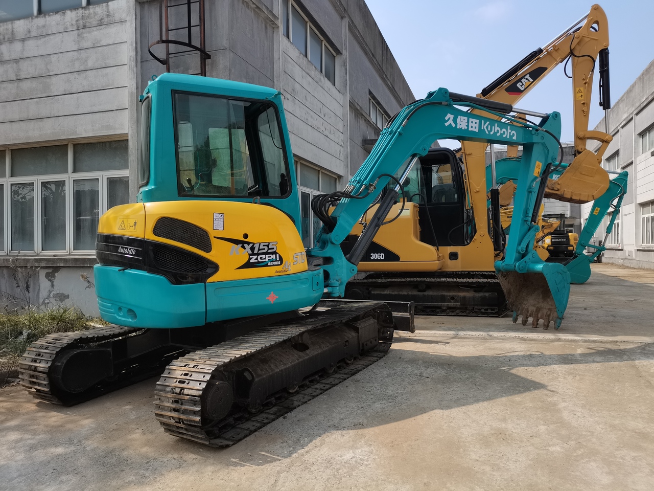 KUBOTA KX155-mini excavator - Miniexcavadora: foto 2 KUBOTA KX155-mini excavator - Miniexcavadora: foto 2