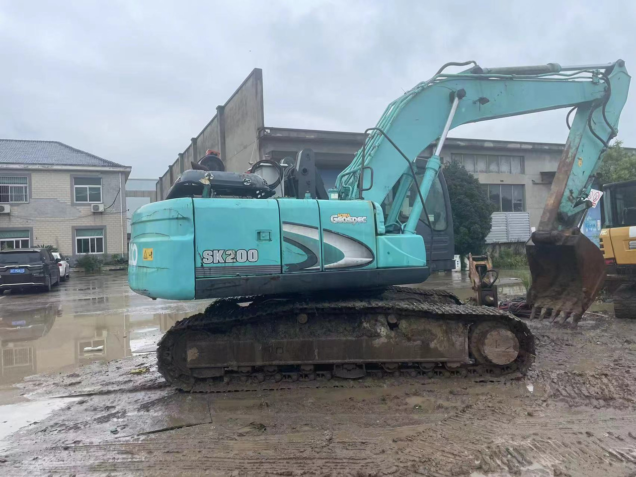 Kobelco SK200 - Excavadora de cadenas: foto 4 Kobelco SK200 - Excavadora de cadenas: foto 4