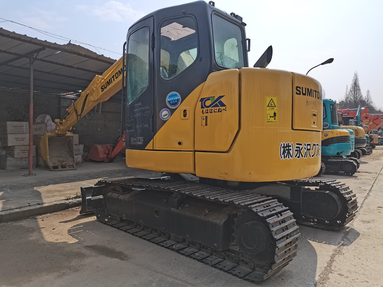 SUMITOMO SH75 - Miniexcavadora: foto 4 SUMITOMO SH75 - Miniexcavadora: foto 4