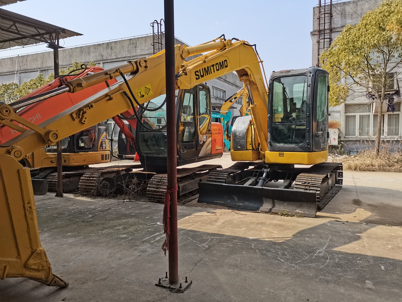 SUMITOMO SH75 - Miniexcavadora: foto 5 SUMITOMO SH75 - Miniexcavadora: foto 5