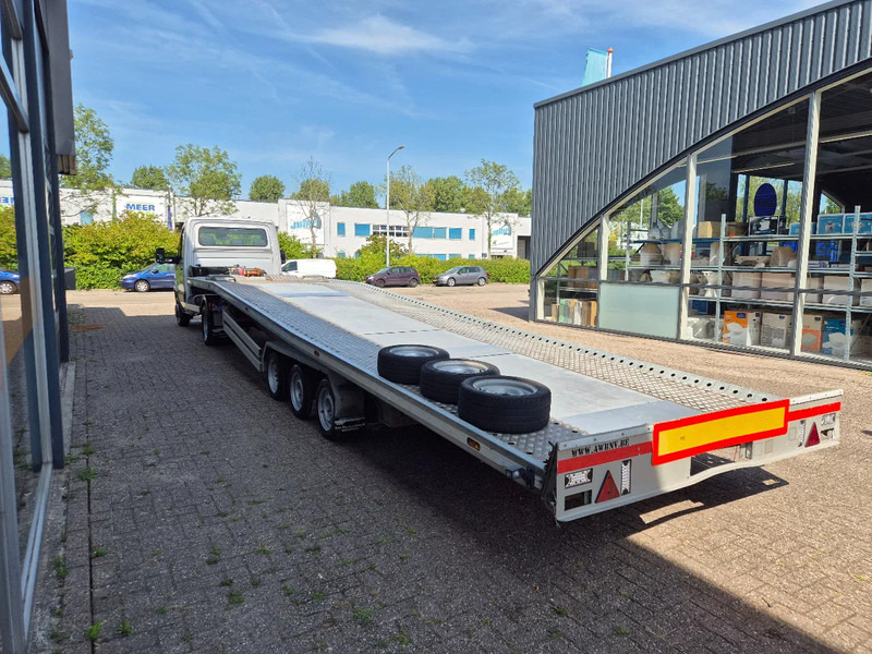Furgoneta Volkswagen Crafter 2.0TDI BE Combi/ Autotransporter 10m mit Knicksystem/ Winch: foto 9