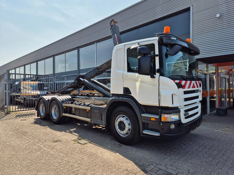 Scania P360 6X4 Containersysteem/ 21T Multilift/ Adjustable Hook - Camión multibasculante: foto 1 Scania P360 6X4 Containersysteem/ 21T Multilift/ Adjustable Hook - Camión multibasculante: foto 1