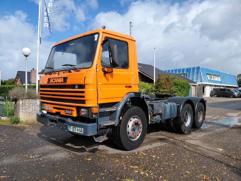 Scania P113-360 6x4 TRUCKHEAD FULL STEEL SPRING BIG AXLES - Cabeza tractora: foto 1 Scania P113-360 6x4 TRUCKHEAD FULL STEEL SPRING BIG AXLES - Cabeza tractora: foto 1