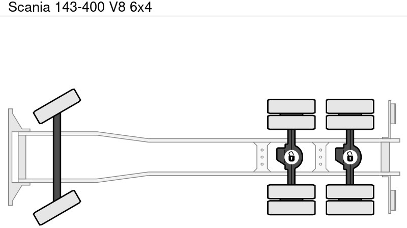 Camión volquete Scania 143-400 V8 6x4: foto 10 Camión volquete Scania 143-400 V8 6x4: foto 10