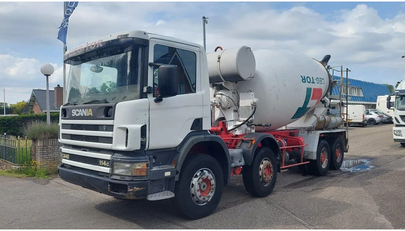 Scania P114-340 8x4 Mixer Full Steel Spring - Camión hormigonera: foto 1 Scania P114-340 8x4 Mixer Full Steel Spring - Camión hormigonera: foto 1