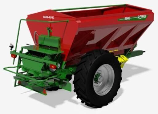AGRO-MASZ Rozsiewacz REWO - Esparcidor de fertilizantes: foto 1 AGRO-MASZ Rozsiewacz REWO - Esparcidor de fertilizantes: foto 1