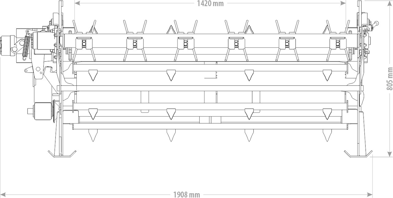 Kołaszewski ROZWIJARKA BALOTÓW Z WIRNIKIEM DO ŚCIELENIA - Maquinaria agrícola: foto 2 Kołaszewski ROZWIJARKA BALOTÓW Z WIRNIKIEM DO ŚCIELENIA - Maquinaria agrícola: foto 2