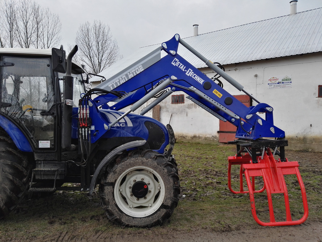 Metal-Technik Frontlader LANDINI / Ładowacz czołowy do LANDINI - Cargador frontal para tractor para Tractor: foto 5 Metal-Technik Frontlader LANDINI / Ładowacz czołowy do LANDINI - Cargador frontal para tractor para Tractor: foto 5