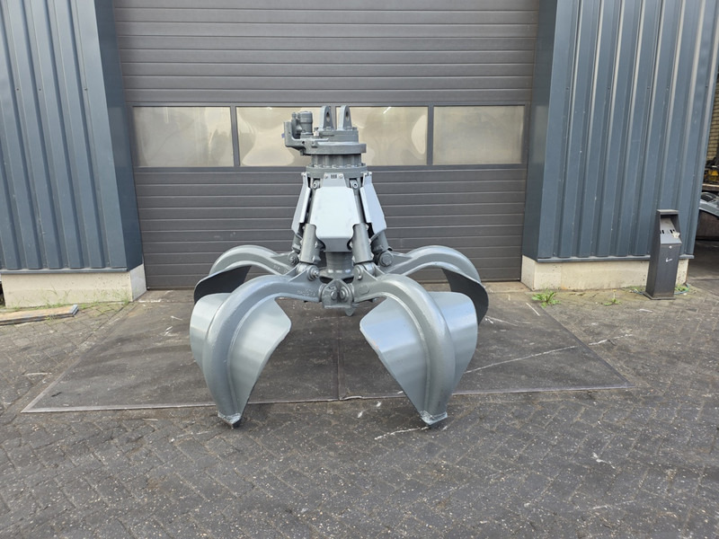 Pinza de manipulación para Maquinaria de construcción Liebherr gm65 poliepgrijper liebherr scrap grab 5 tyne grapple sennebogen: foto 1