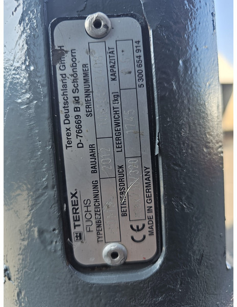 Fuchs hdms 600l poliepgrijper orange peel fuchs mhl - Pinza de manipulación para Maquinaria agrícola: foto 5 Fuchs hdms 600l poliepgrijper orange peel fuchs mhl - Pinza de manipulación para Maquinaria agrícola: foto 5