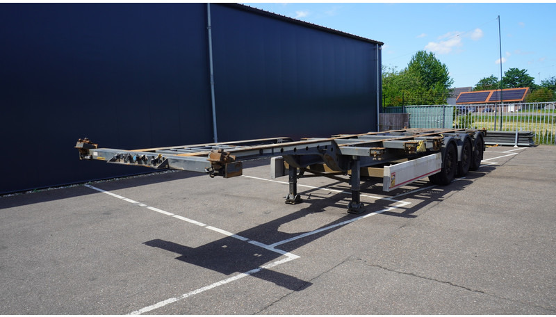 Krone 3 AXLE CONTAINER TRANSPORT TRAILER EXTENDABLE 45 FT - Semirremolque portacontenedore/ Intercambiable: foto 2 Krone 3 AXLE CONTAINER TRANSPORT TRAILER EXTENDABLE 45 FT - Semirremolque portacontenedore/ Intercambiable: foto 2