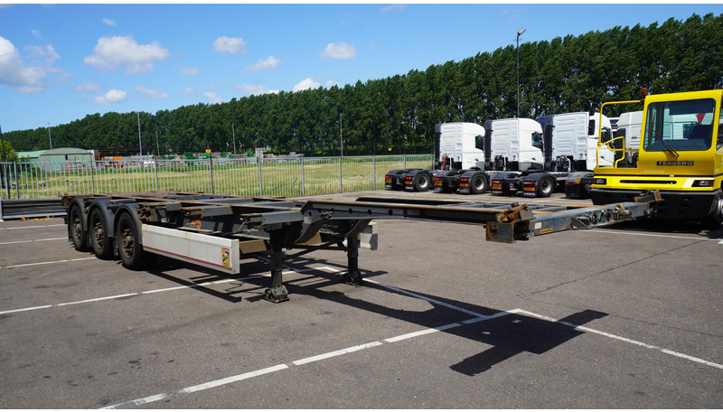 Krone 3 AXLE CONTAINER TRANSPORT TRAILER EXTENDABLE 45 FT - Semirremolque portacontenedore/ Intercambiable: foto 3 Krone 3 AXLE CONTAINER TRANSPORT TRAILER EXTENDABLE 45 FT - Semirremolque portacontenedore/ Intercambiable: foto 3