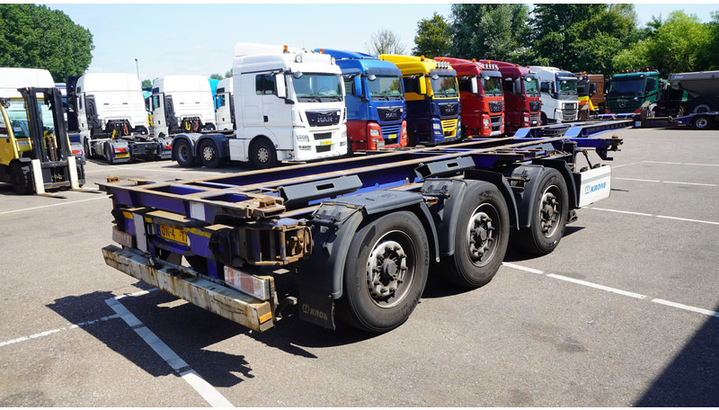 Krone 3 AXLE CONTAINER TRANSPORT TRAILER - Semirremolque portacontenedore/ Intercambiable: foto 4 Krone 3 AXLE CONTAINER TRANSPORT TRAILER - Semirremolque portacontenedore/ Intercambiable: foto 4