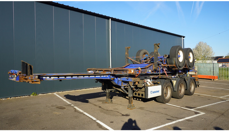 Krone 3 AXLE CONTAINER TRANSPORT TRAILER - Semirremolque portacontenedore/ Intercambiable: foto 2 Krone 3 AXLE CONTAINER TRANSPORT TRAILER - Semirremolque portacontenedore/ Intercambiable: foto 2