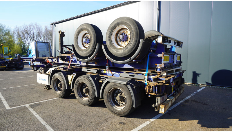 Krone 3 AXLE CONTAINER TRANSPORT TRAILER - Semirremolque portacontenedore/ Intercambiable: foto 5 Krone 3 AXLE CONTAINER TRANSPORT TRAILER - Semirremolque portacontenedore/ Intercambiable: foto 5