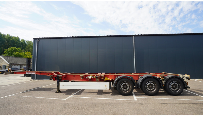 Schmitz Cargobull 3 AXLE CONTAINER TRANSPORT TRAILER EXTENDABLE 45 FT - Semirremolque portacontenedore/ Intercambiable: foto 1 Schmitz Cargobull 3 AXLE CONTAINER TRANSPORT TRAILER EXTENDABLE 45 FT - Semirremolque portacontenedore/ Intercambiable: foto 1