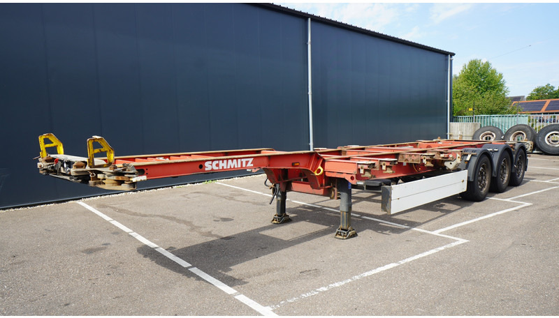 Schmitz Cargobull 3 AXLE CONTAINER TRANSPORT TRAILER EXTENDABLE 45 FT - Semirremolque portacontenedore/ Intercambiable: foto 2 Schmitz Cargobull 3 AXLE CONTAINER TRANSPORT TRAILER EXTENDABLE 45 FT - Semirremolque portacontenedore/ Intercambiable: foto 2
