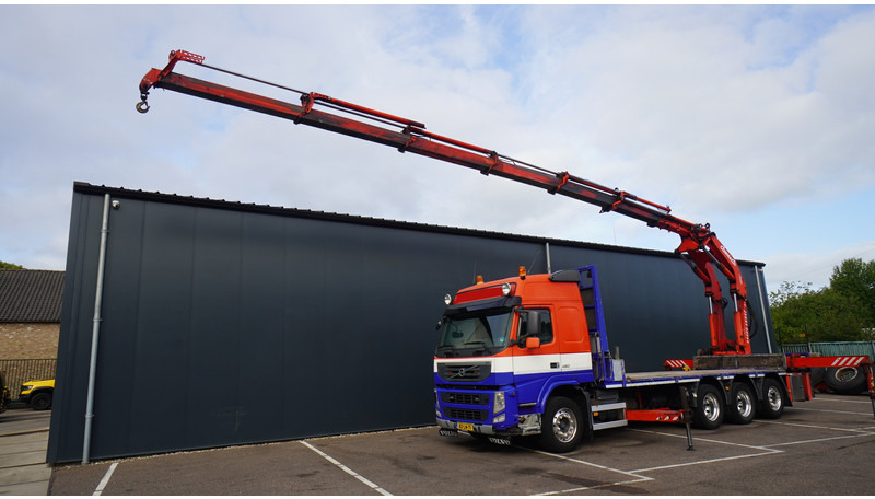 Volvo FM 450 8X4 FLATBED WITH GORMACH 3400E6 CRANE - Camión grúa: foto 2 Volvo FM 450 8X4 FLATBED WITH GORMACH 3400E6 CRANE - Camión grúa: foto 2