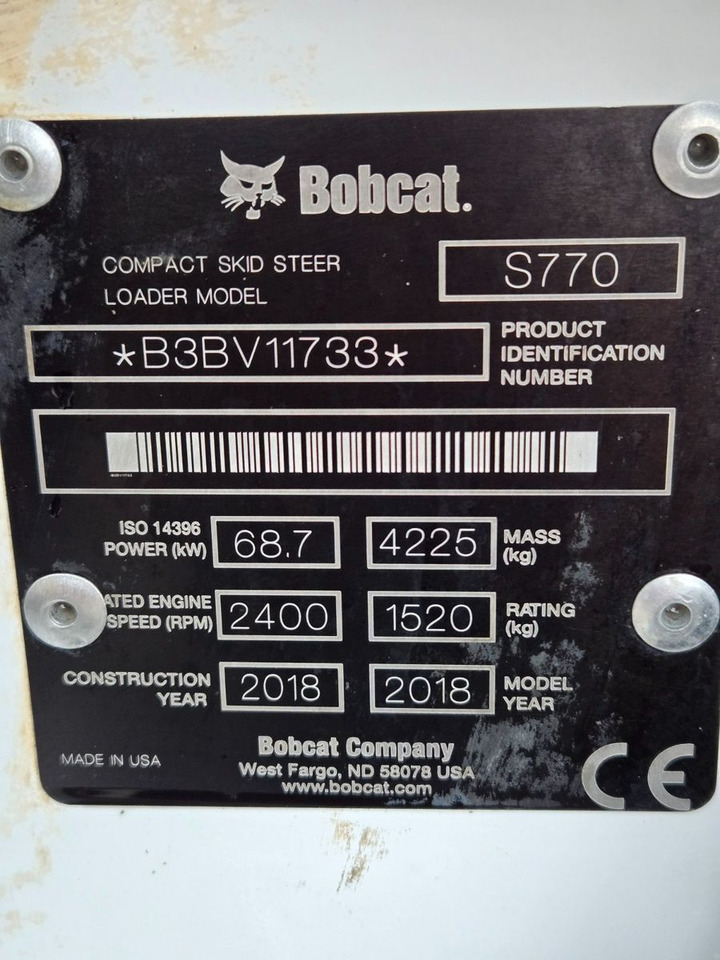 Bobcat S 770 - Cargadora de ruedas: foto 3 Bobcat S 770 - Cargadora de ruedas: foto 3