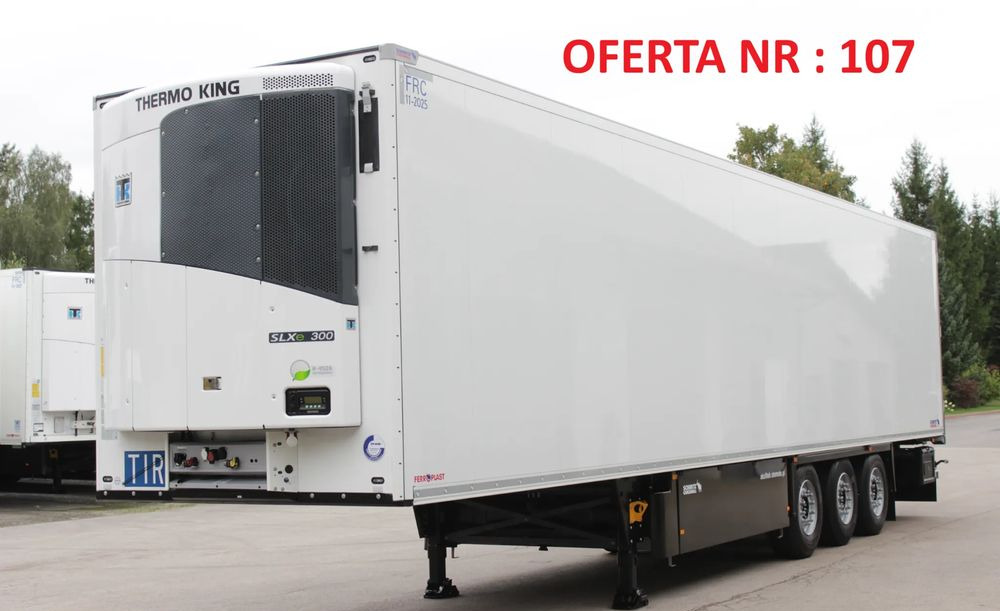 Schmitz Cargobull FP 60 V7 Thermo King SLXi 300 / JAK NOWA / ŚCIANA 7 CM / - Semirremolque frigorífico: foto 1 Schmitz Cargobull FP 60 V7 Thermo King SLXi 300 / JAK NOWA / ŚCIANA 7 CM / - Semirremolque frigorífico: foto 1