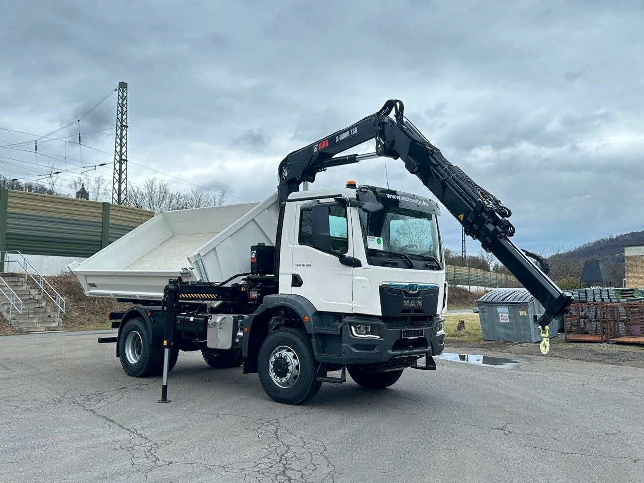 MAN TGM 18.320 4x4 Euro6e Hiab X-HiDuo 138DS-3 - Camión volquete, Camión grúa: foto 5 MAN TGM 18.320 4x4 Euro6e Hiab X-HiDuo 138DS-3 - Camión volquete, Camión grúa: foto 5