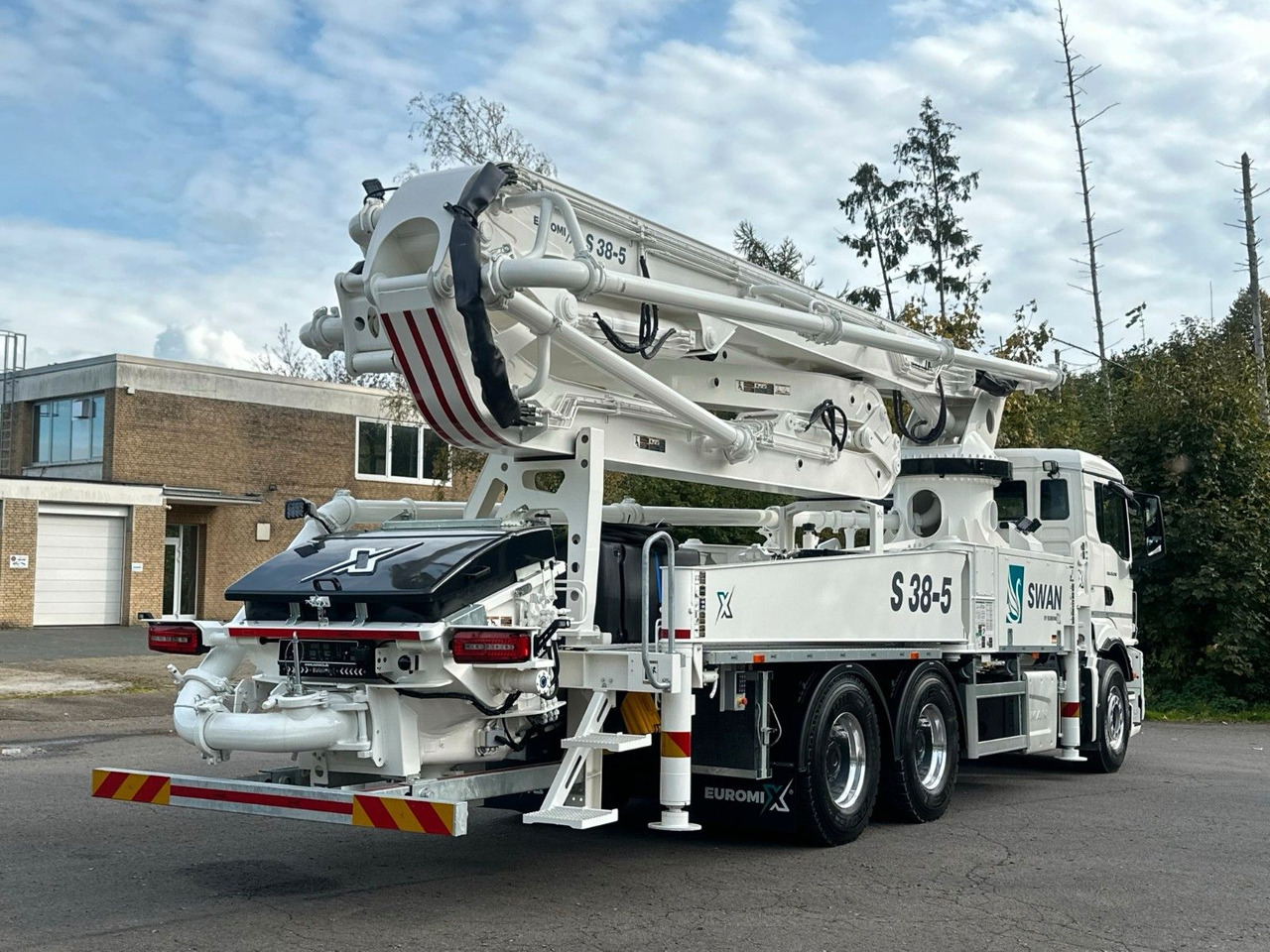 MAN TGS 26.510 6x4 SWAN TSP 38-5 160RZ ( 38m ) - Bomba de hormigón: foto 5 MAN TGS 26.510 6x4 SWAN TSP 38-5 160RZ ( 38m ) - Bomba de hormigón: foto 5