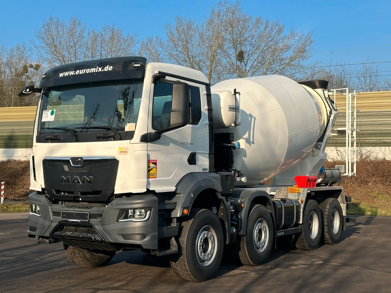 MAN TGS 37.480 8x4 EuromixMTP EM 10 L - Camión hormigonera: foto 1 MAN TGS 37.480 8x4 EuromixMTP EM 10 L - Camión hormigonera: foto 1