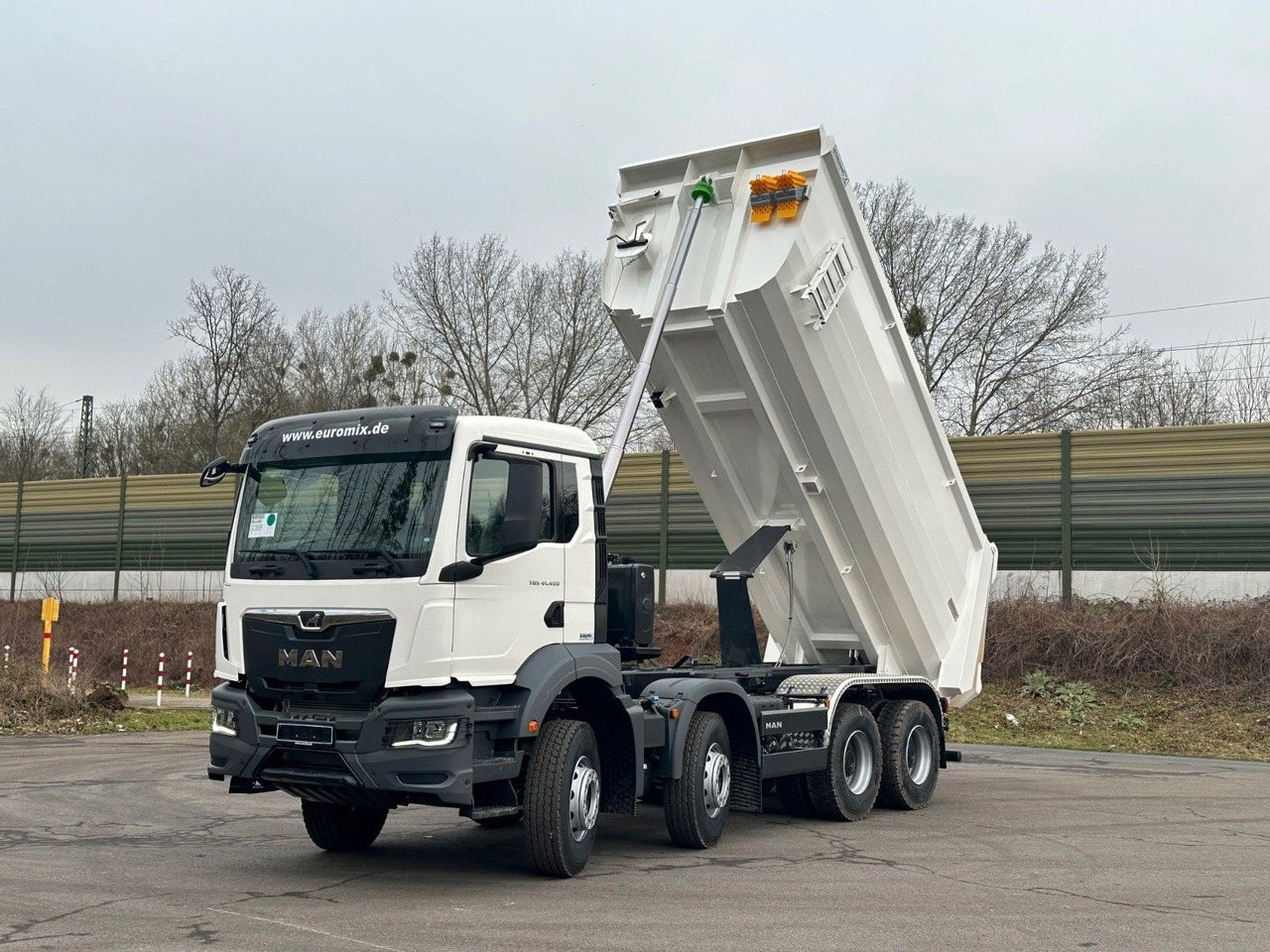 Camión volquete MAN TGS 41.400 8x4 / EUROMIX MTP 20m³/ EURO 5: foto 8