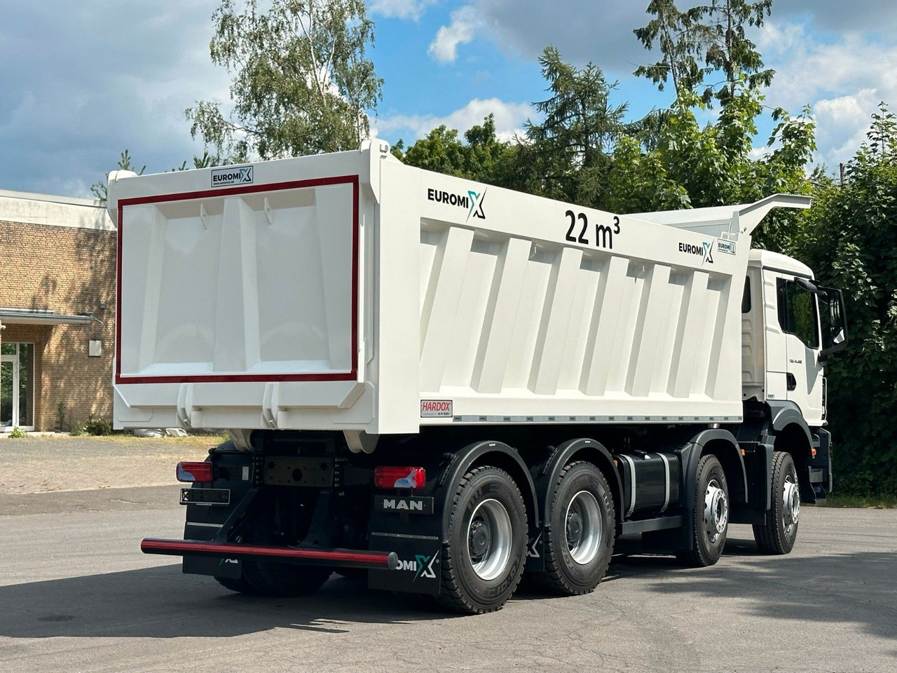 MAN TGS 41.400 8x4 / EUROMIX MTP 22m³/ Eckige Mulde - Camión volquete: foto 5 MAN TGS 41.400 8x4 / EUROMIX MTP 22m³/ Eckige Mulde - Camión volquete: foto 5