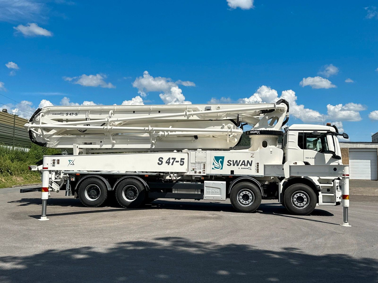 Bomba de hormigón MAN TGS 41.520 8x4 SWAN TSP 47-5 160RZ    ( 47m ): foto 14