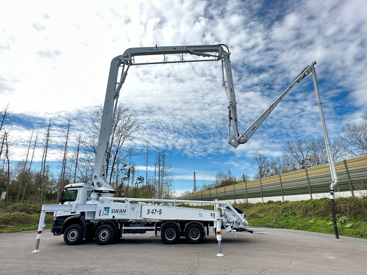 Camión hormigonera Mercedes-Benz Arocs 5 4542 8x4 SWAN TSP 47-5 160RZ ( 47m ): foto 15