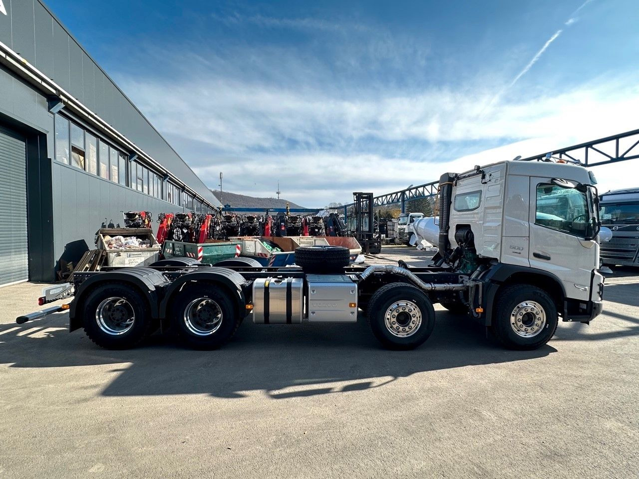 Bomba de hormigón Volvo FMX 500 8x4 SWAN 47m Betonpumpe EuromixMTP: foto 21