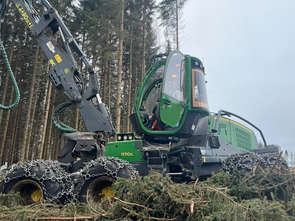 Procesadora forestal John Deere 1170G: foto 9