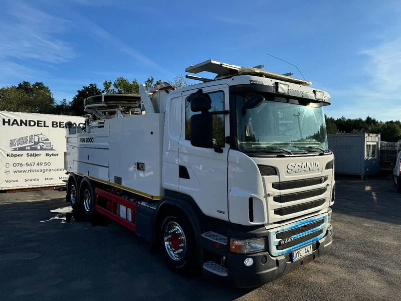 Scania G440 6x2*4, Euro 6, Wiedemann Super 2000 (6+4,5m3) + Recycler, 2013 - Limpieza de alcantarillado: foto 1 Scania G440 6x2*4, Euro 6, Wiedemann Super 2000 (6+4,5m3) + Recycler, 2013 - Limpieza de alcantarillado: foto 1