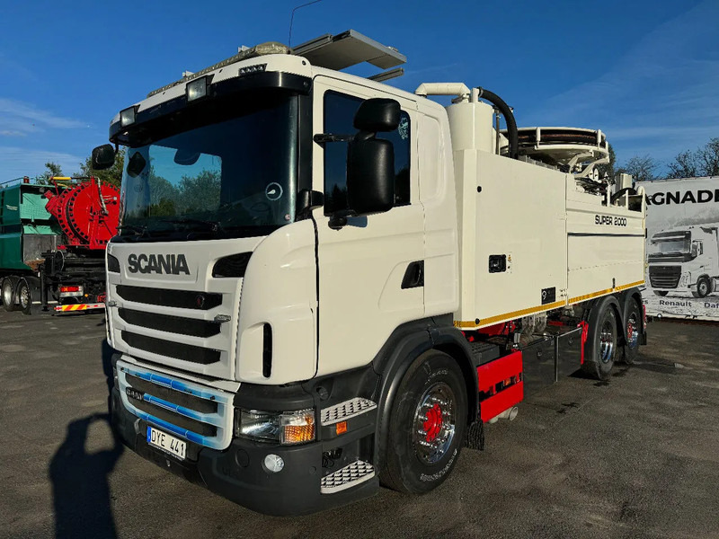 Scania G440 6x2*4, Euro 6, Wiedemann Super 2000 (6+4,5m3) + Recycler, 2013 - Limpieza de alcantarillado: foto 3 Scania G440 6x2*4, Euro 6, Wiedemann Super 2000 (6+4,5m3) + Recycler, 2013 - Limpieza de alcantarillado: foto 3