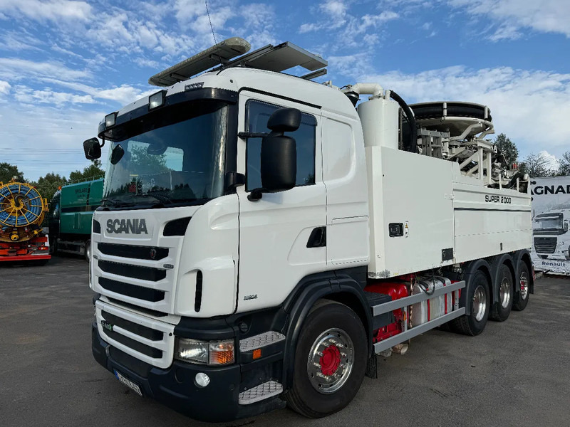 Scania R480 8x4, Combi W&R Super 2000 + Recycler, Euro 6, 2013 - Limpieza de alcantarillado: foto 2 Scania R480 8x4, Combi W&R Super 2000 + Recycler, Euro 6, 2013 - Limpieza de alcantarillado: foto 2