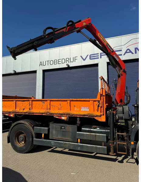 Camión volquete, Camión grúa MAN ME18.250 **4x4-TIPPER+PALFINGER PK8500-BELGIAN TRUCK**: foto 20