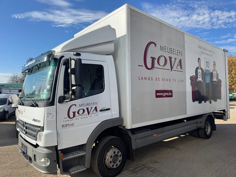 Mercedes-Benz Atego 1218 **BELGIAN TRUCK-REMOVAL LIFT TO 1ST FLOOR-TUV 02/2026** - Camión caja cerrada: foto 1 Mercedes-Benz Atego 1218 **BELGIAN TRUCK-REMOVAL LIFT TO 1ST FLOOR-TUV 02/2026** - Camión caja cerrada: foto 1