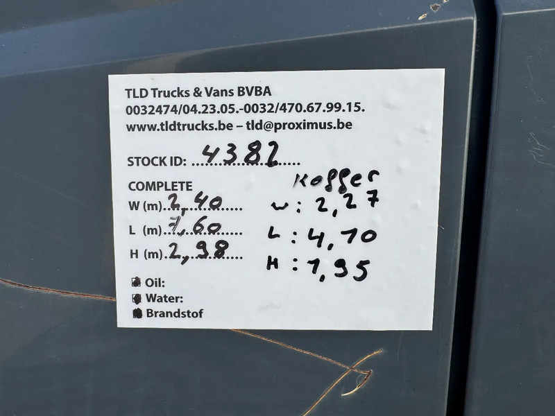 Camión caja cerrada Mercedes-Benz VARIO 815 **BELGIAN TRUCK**: foto 11
