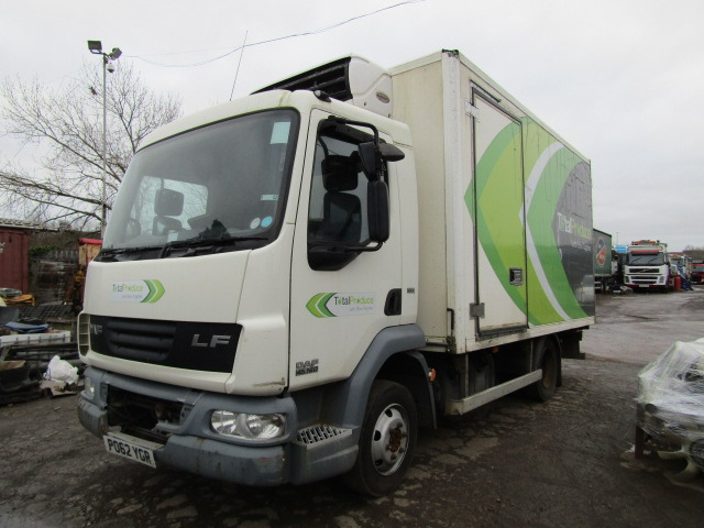 DAF LF 45 160 REFRIDGERATED TRUCK 2012 FOR BREAKING (CARRIER FRIDGE UNIT) - Camión: foto 3 DAF LF 45 160 REFRIDGERATED TRUCK 2012 FOR BREAKING (CARRIER FRIDGE UNIT) - Camión: foto 3