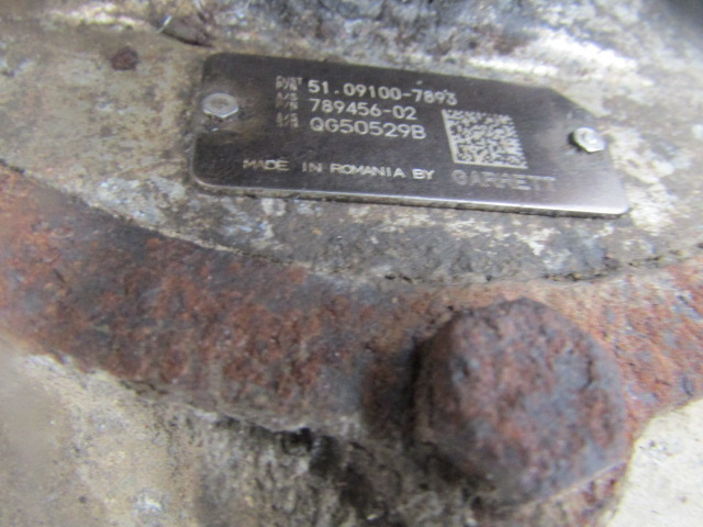 MAN TGS / TGX GARRETT TURBO P/NO 51.09100-7893 / 789456-02 - Turbocompresor para Camión: foto 2 MAN TGS / TGX GARRETT TURBO P/NO 51.09100-7893 / 789456-02 - Turbocompresor para Camión: foto 2