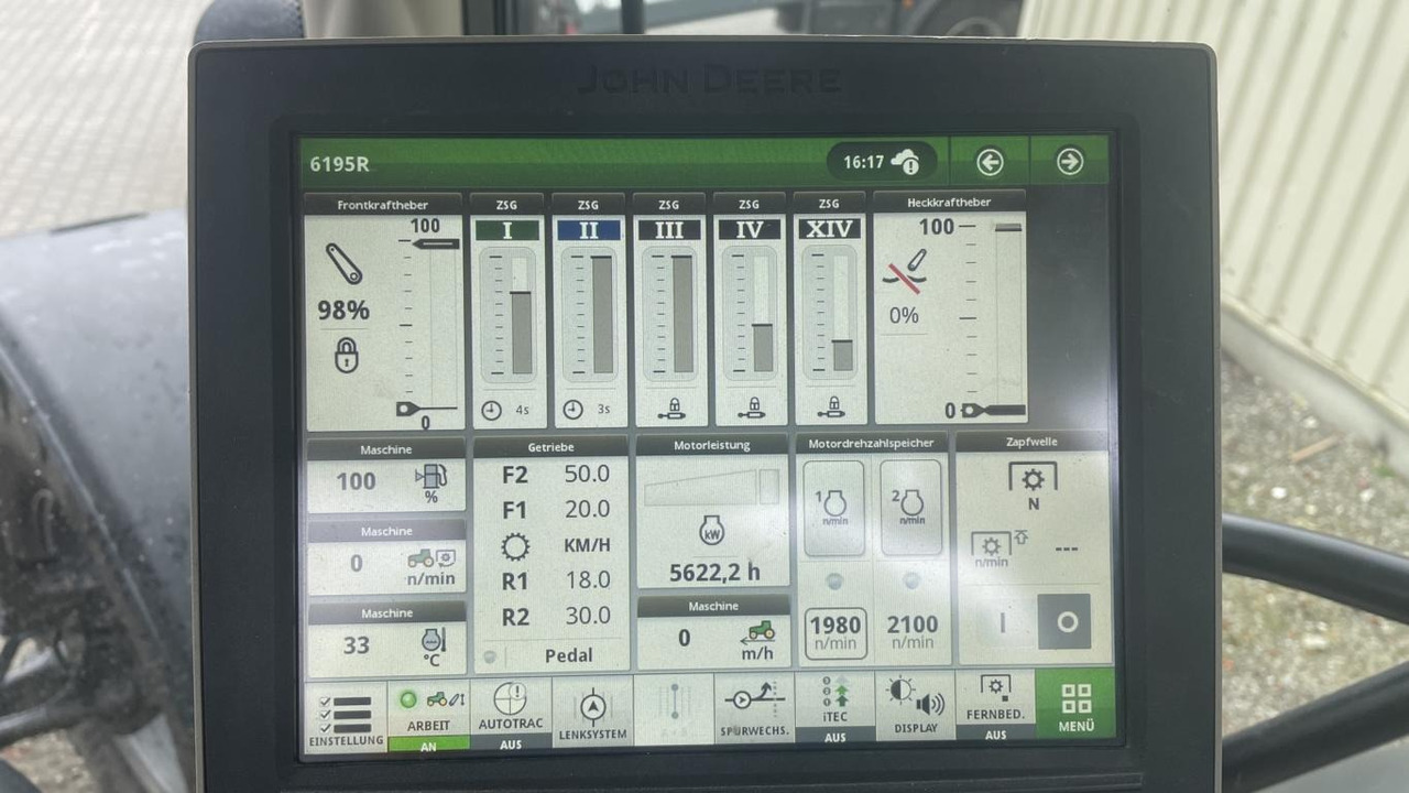 Tractor John Deere 6195R: foto 6 Tractor John Deere 6195R: foto 6