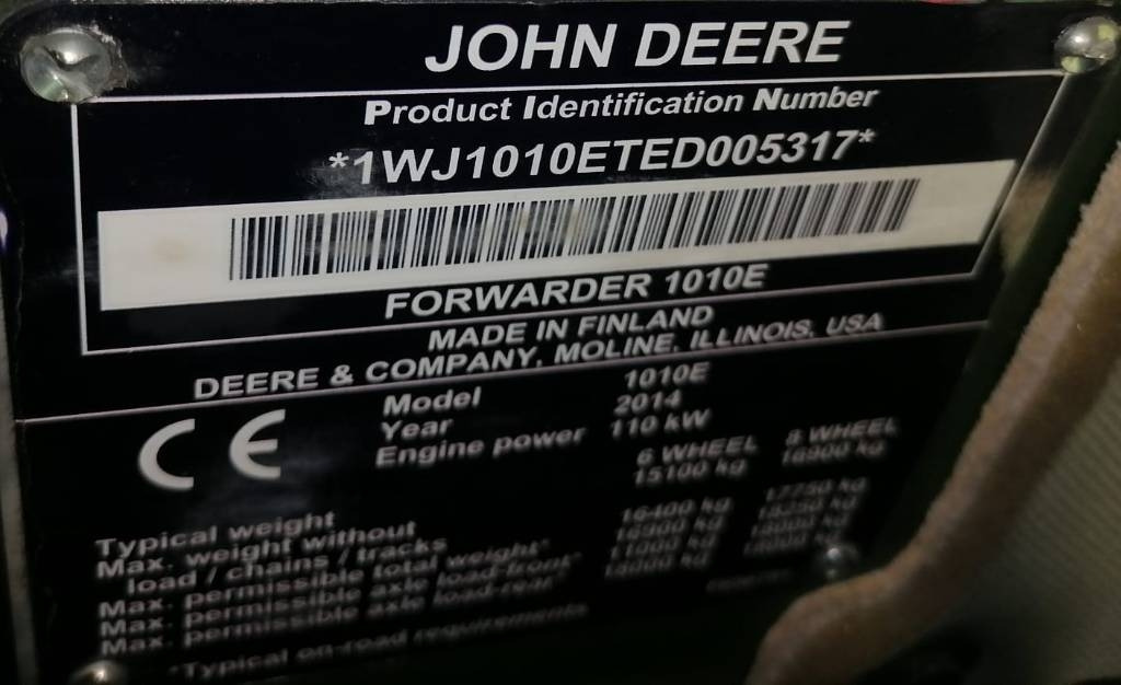 John Deere 1010 E - Autocargador: foto 4 John Deere 1010 E - Autocargador: foto 4