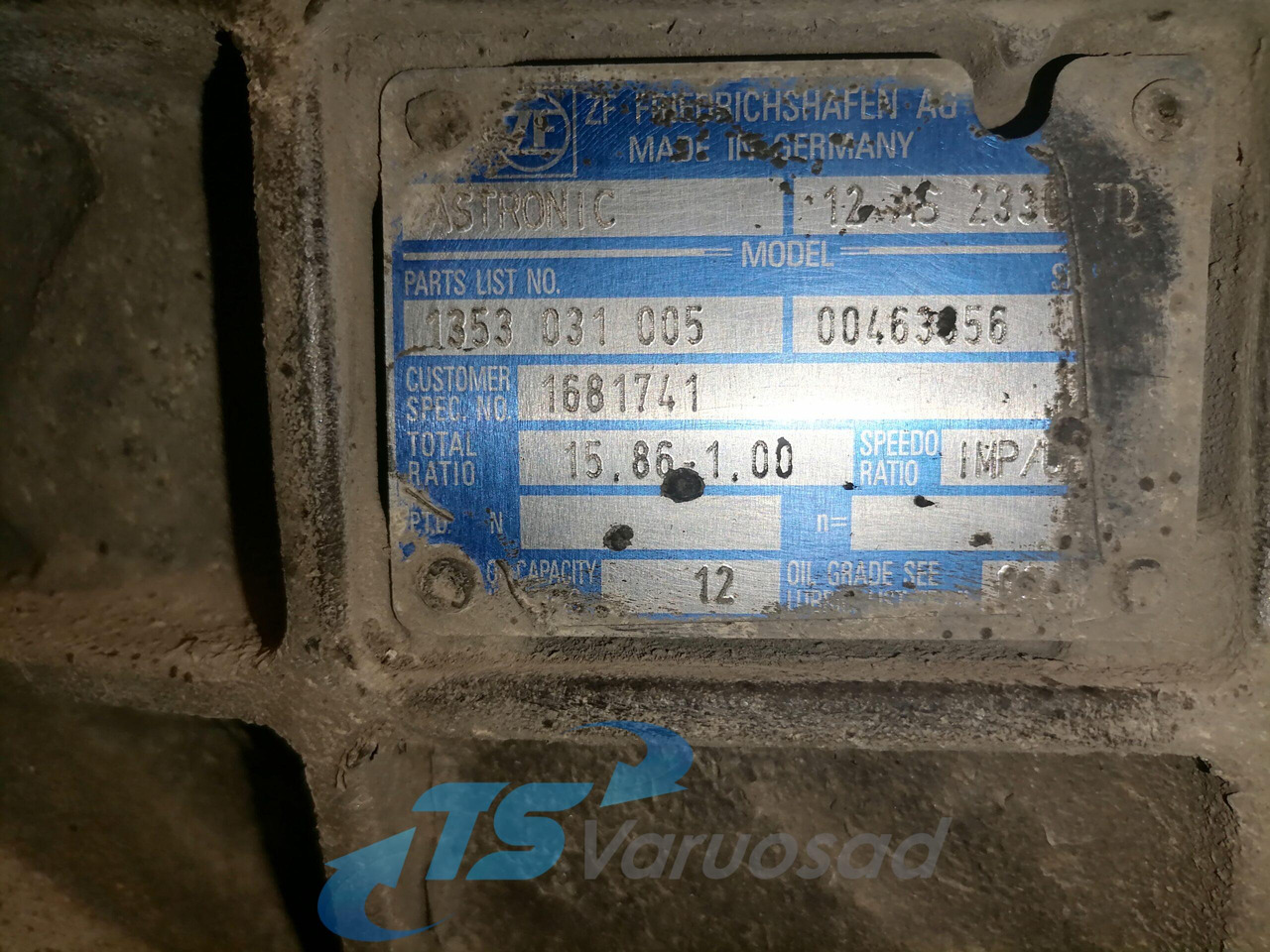 DAF Gearbox 1681741 - Caja de cambios y piezas para Camión: foto 4 DAF Gearbox 1681741 - Caja de cambios y piezas para Camión: foto 4