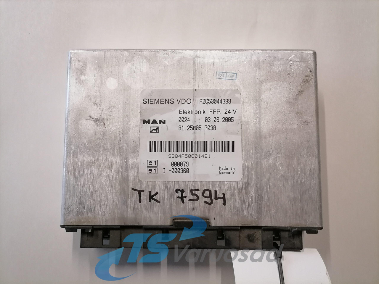 MAN Ecu, FFR 81258057038 - Unidad de control para Camión: foto 1 MAN Ecu, FFR 81258057038 - Unidad de control para Camión: foto 1