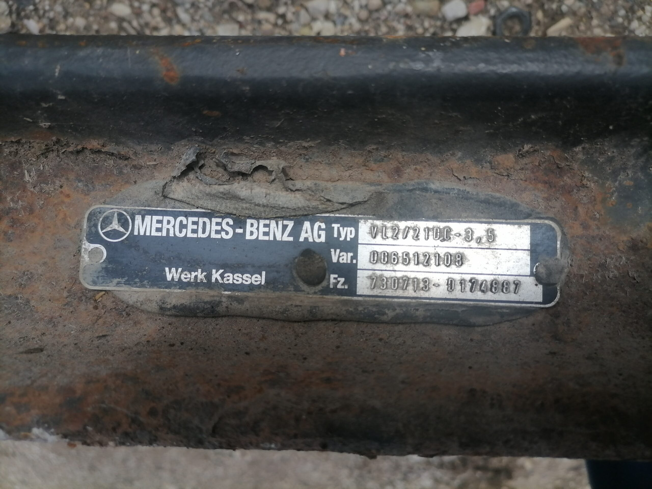 MB MB atego esisilla tala VL2/210C - Eje delantero para Camión: foto 3 MB MB atego esisilla tala VL2/210C - Eje delantero para Camión: foto 3