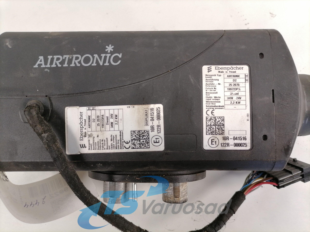 Scania Auxiliary heater 252070 - Calefacción/ Ventilación para Camión: foto 2 Scania Auxiliary heater 252070 - Calefacción/ Ventilación para Camión: foto 2