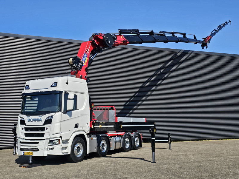 Scania R590 8x2*6 HMF 9520 + JiB + WINCH / TRACTOR / - Cabeza tractora: foto 1 Scania R590 8x2*6 HMF 9520 + JiB + WINCH / TRACTOR / - Cabeza tractora: foto 1