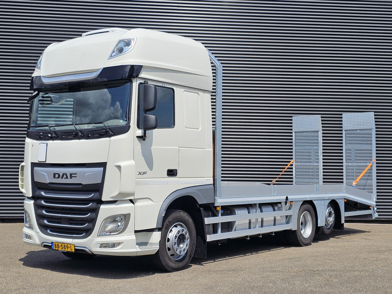 DAF XF 450 6x2 / OPRIJ - MACHINE TRANSPORT - Grua de remolque autos: foto 1 DAF XF 450 6x2 / OPRIJ - MACHINE TRANSPORT - Grua de remolque autos: foto 1