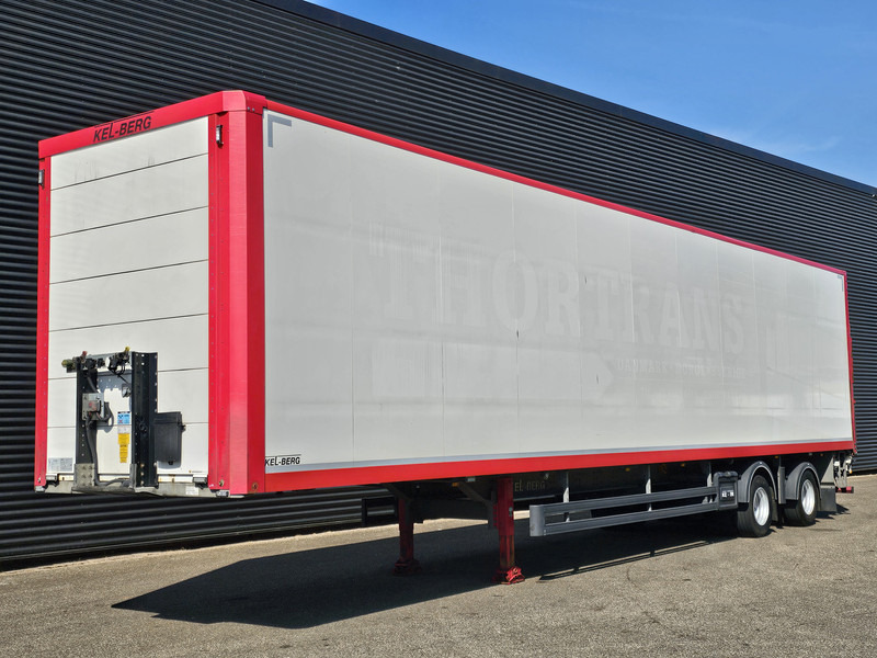KEL-BERG LAADKLEP / STUUR AS / LIFT AS / KOFFER - Semirremolque caja cerrada: foto 1 KEL-BERG LAADKLEP / STUUR AS / LIFT AS / KOFFER - Semirremolque caja cerrada: foto 1